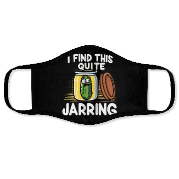 Discover Pickle Lover Funny Pickle Dill pickle Pickled Face Masks