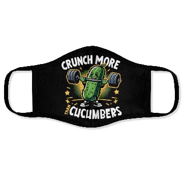 Discover Pickle Lover Funny Pickle Dill pickle Pickled Face Masks
