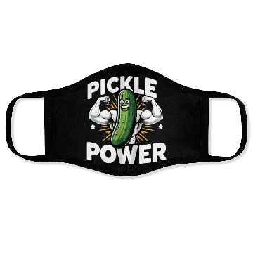 Discover Pickle Lover Funny Pickle Dill pickle Pickled Face Masks