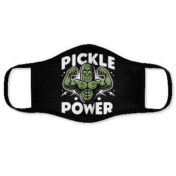 Discover Pickle Lover Funny Pickle Dill pickle Pickled Face Masks