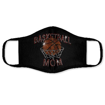 Discover Basketball Mom Face Masks