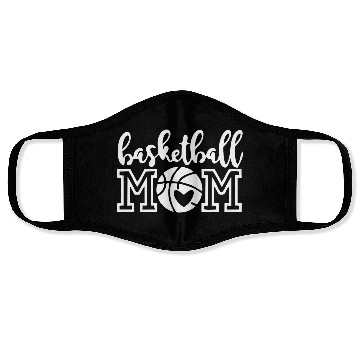 Discover Basketball Mom Face Masks