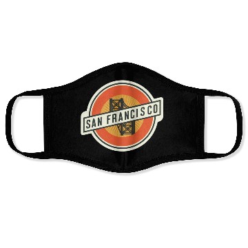 Discover San Francisco Face Masks