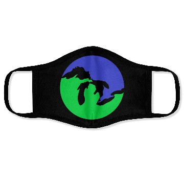 Discover Great Lakes Weather Merch! Face Masks