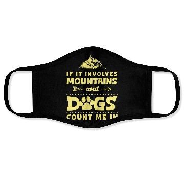 Discover Mountaineering Rocks Trekking Mountain Sports Face Masks