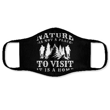 Discover Mountaineering Rocks Sport Climbing Mountains Face Masks