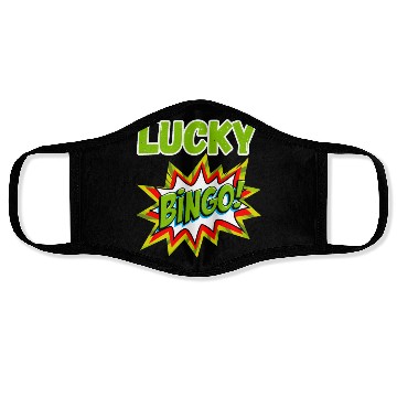 Discover Lucky bingo Face Masks