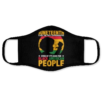 Discover Juneteenth is not the first commemorative BHM Face Masks