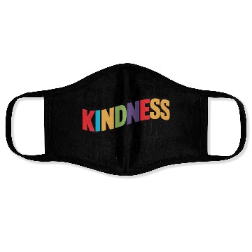 Discover Choose Kindness as Your Superpower | Digital Print Face Masks