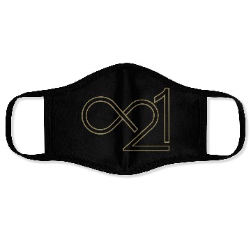 Discover Bitcoin 21 Million Infinity Pocket Size Face Masks