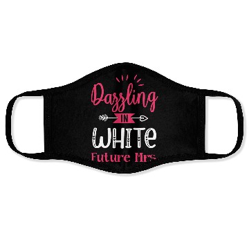 Discover Bridal Dazzling In White Face Masks