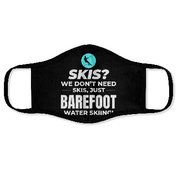 Discover Barefoot Water Skiing Extreme Sports Barefooting Face Masks