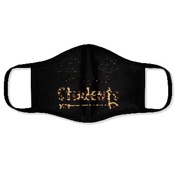 Discover I Miss My Students Leopard Print Teacher Face Masks