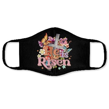 Discover He Is Risen Christian Easter Jesus Resurrection Face Masks