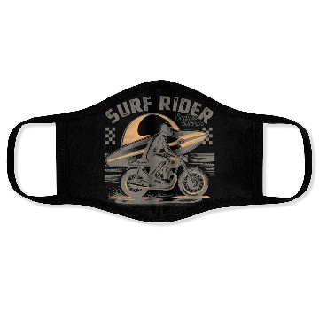 Discover Surf Rider Endless Face Masks