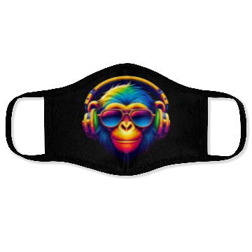 Discover DJ Groove Monkey Face Masks