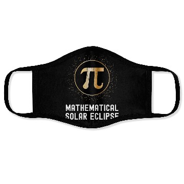 Discover Solar Eclipse Teacher 2024 for Math Teachers Face Masks
