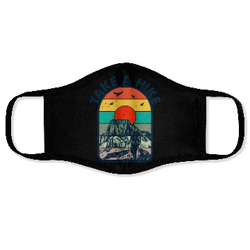 Discover Take a Hike Face Masks