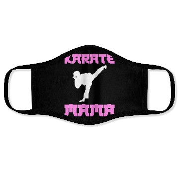Discover Karate Mama Karate Mom Face Masks