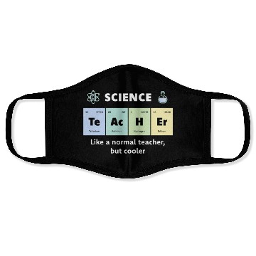 Discover Primary Elements of Humour Science Teacher Te Ac Face Masks