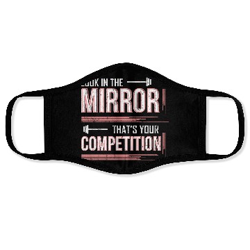 Discover fitness Look in the mirro Face Masks