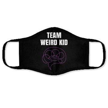 Discover Team Weird Kid Face Masks