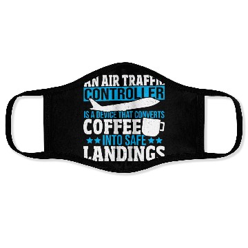 Discover Air Traffic Aviation Runway Air Traffic Face Masks