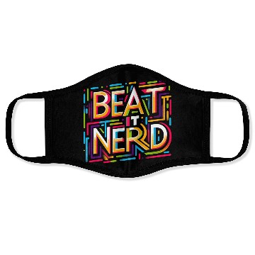 Discover Beat it Nerd 14 Face Masks