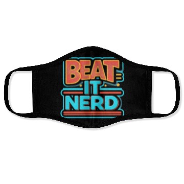 Discover Beat it Nerd 8 Face Masks