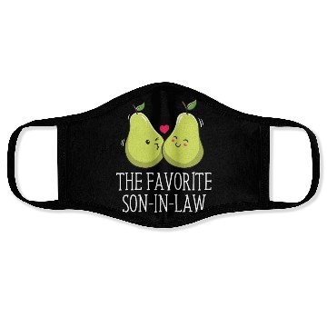 Discover The Favorite Son-in-Law Groom Funny Husband To Be Face Masks