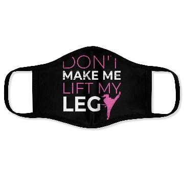 Discover Funny karate girl martial arts Face Masks