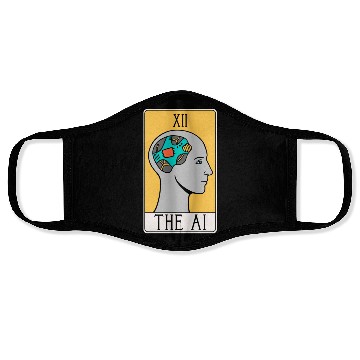 Discover The AI Tarot Card - Artificial Intelligence Face Masks