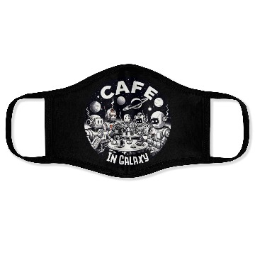 Discover Galaxy Cafe Face Masks
