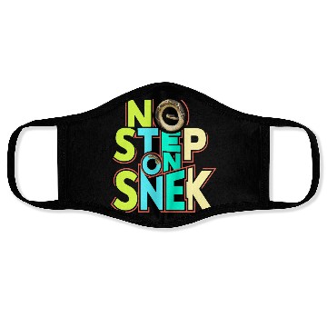 Discover No Step On Snek Face Masks
