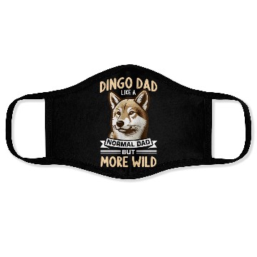 Discover Dingo Australian Dog Face Masks