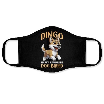 Discover Dingo Australian Dog Face Masks