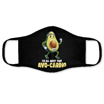 Discover All About That Avo-Cardio Fun Run Face Masks