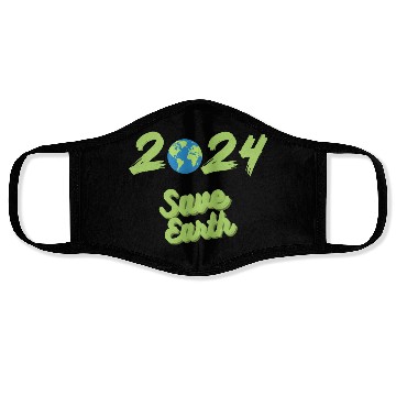 Discover Earth Day Save earth save the planet everyday Face Masks
