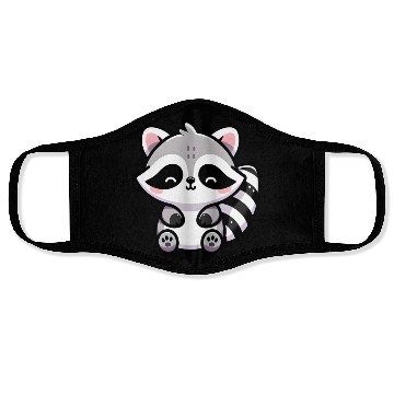 Discover Cute Raccoon Cub Face Masks