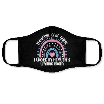 Discover Palliative Care Nurse Quote Face Masks