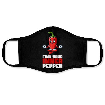 Discover Find Your Inner Pepper Motivational Face Masks