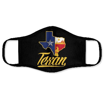 Discover Texas Texan Face Masks