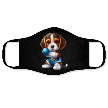 Discover Muay Thai Beagle Face Masks