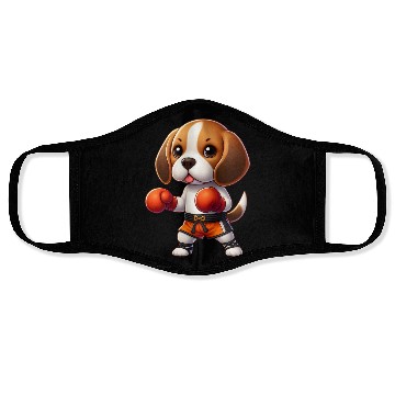 Discover Muay Thai Beagle Face Masks