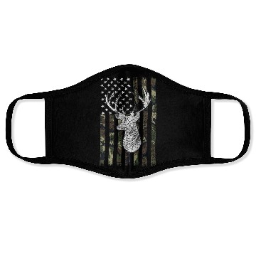 Discover Whitetail Buck Deer Hunting American Camouflage Face Masks