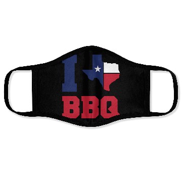 Discover Texas BBQ Face Masks