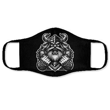 Discover Powerful Viking Warrior Version 6 Face Masks