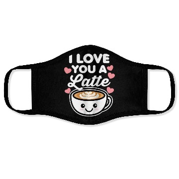 Discover I Love You A Latte Face Masks