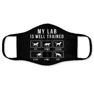 Discover My Labrador is very quick to respond to commands. Face Masks