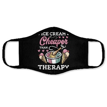 Discover Ice Sweet Dessert Ice Cream Cone Face Masks